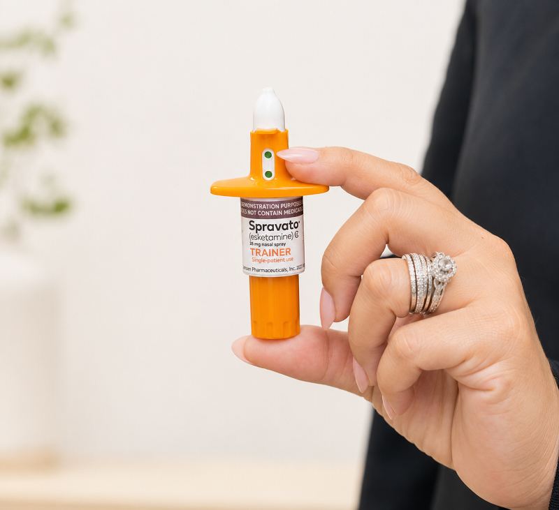 Clinical setting for Spravato® treatment and monitoring.